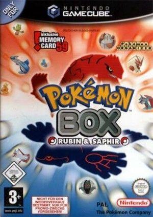 Deutsche Verpackung von Pokémon Box