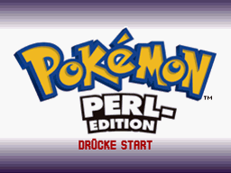 Startbild Pokémon Perle