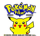 Startbild Pokémon Gelb