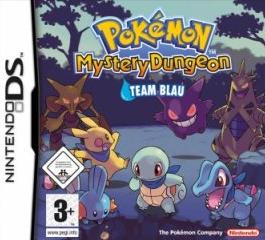 Verpackung Pokémon Dungeon Team Blau