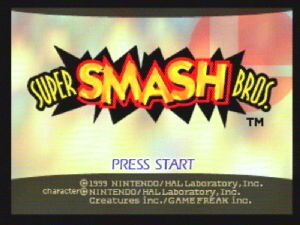 Startbild Super Smash Brothers